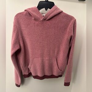 Marine Layer Fleece Out Hoodie in Cordovan
